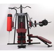 Odin Ragnarok Multi Station Home Gym Multistation 100kg med integrerad träningsbänk och boxningssäck