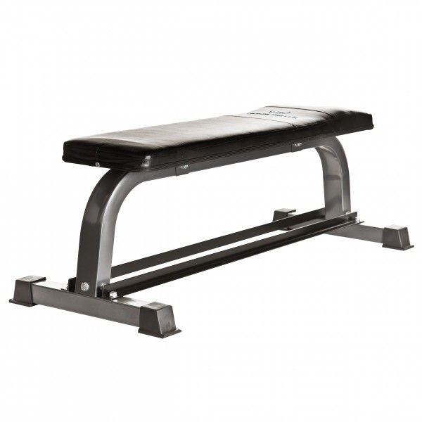 Nordic Fighter Flat Training Bench med hantelstativ